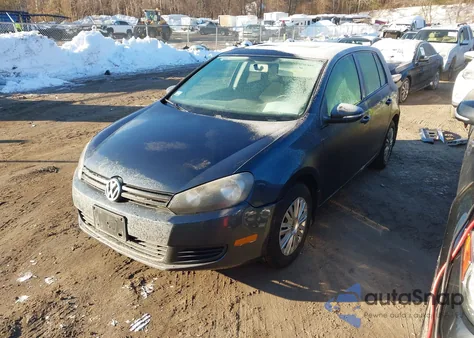 2010 Volkswagen Golf 4-Door из США, поврежденный, VIN WVWDB7AJ7AW297584